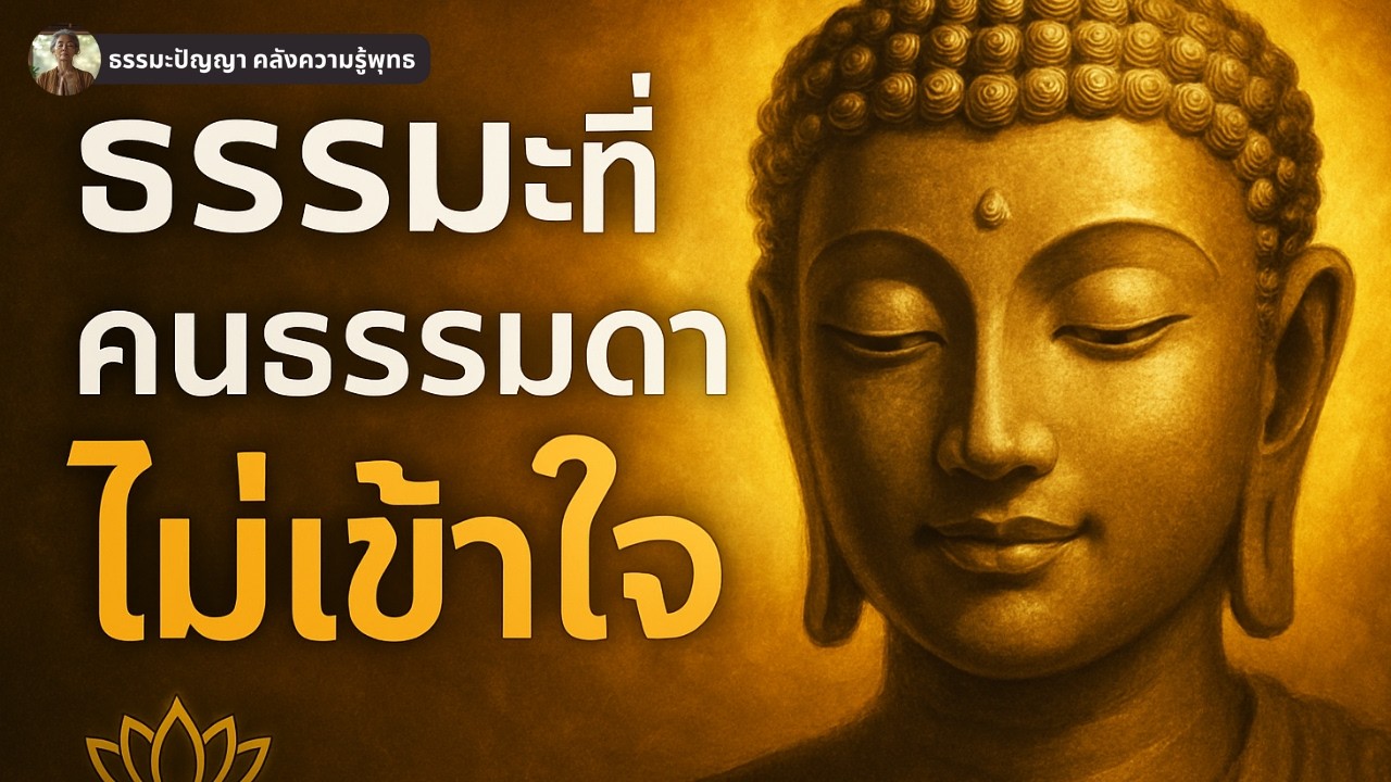 ธรรมะหาฟังยาก คนมีบุญเท่านั้นถึงเข้าใจ! ความจริงที่เปลี่ยนชีวิตคุณ | ธรรมะปัญญา