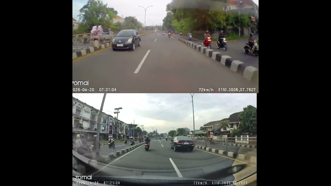 Motorcycles on Fast Lane! Dangerous Violations Caught on Dashcam