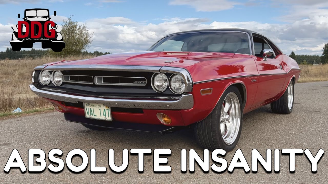 Каково это — ездить на Dodge Challenger 1971 года, заменённом на 392? Обновление проекта Red '71