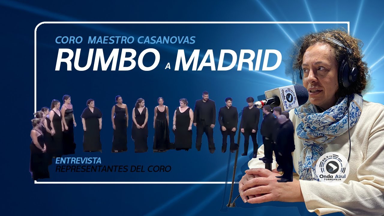 El Coro Maestro Casanovas lleva las habaneras de Torrevieja a Madrid