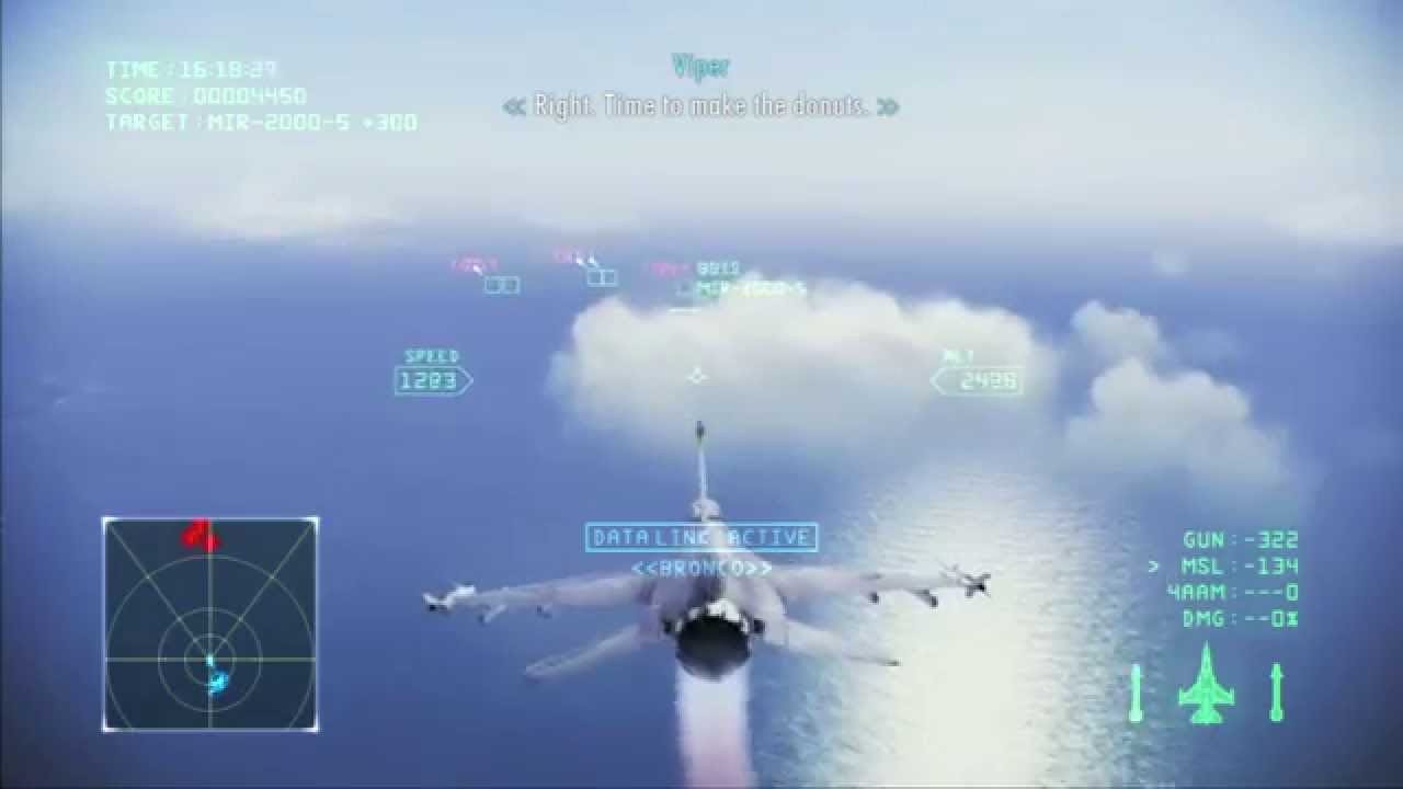 Ace Combat Infinity: Campaign Mission 2 Great Migration ( PS3 / 1080p )