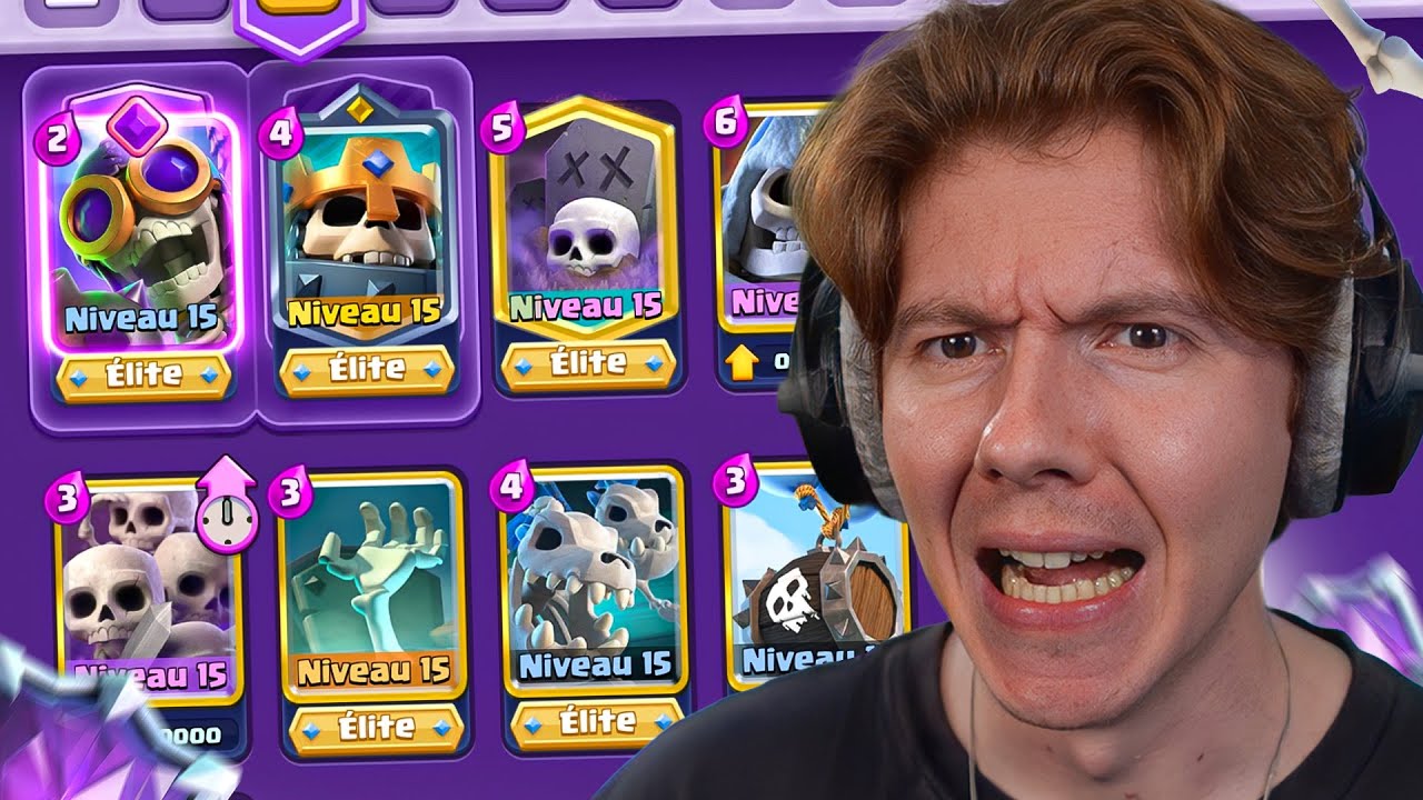 Je passe CHAMPION SUPRÊME avec un deck FULL SQUELETTES 💀💀💀