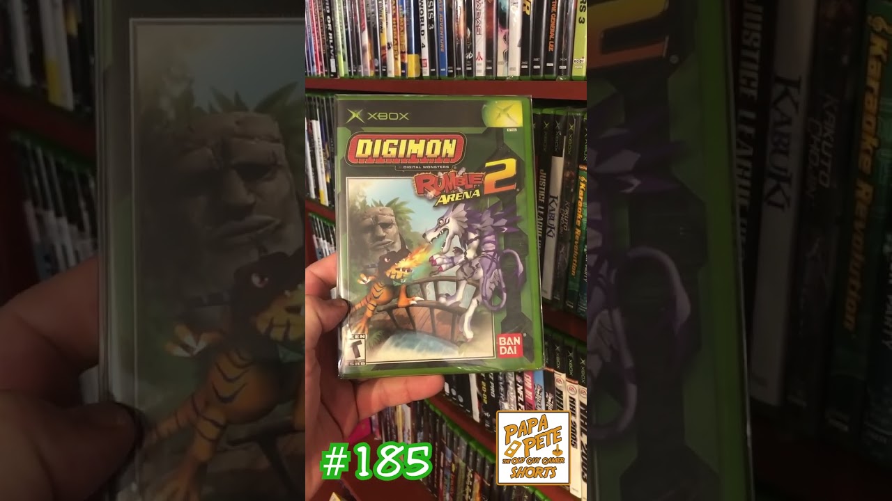 Digimon Rumble Arena 2 - Papa Pete's Xbox OG Shorts