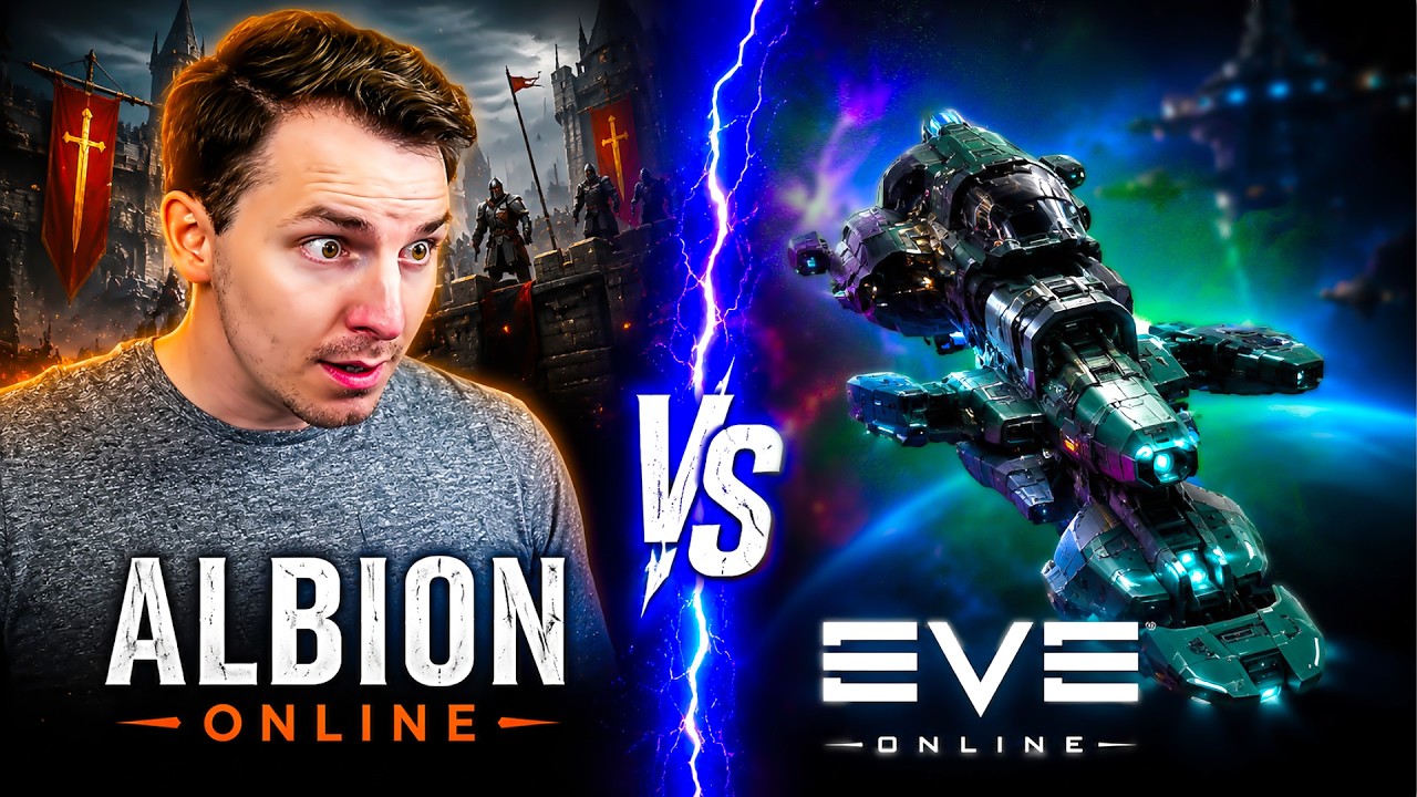 Which Is BETTER?!? 🧙&zwj;♂️&nbsp;ALBION Online vs 🪐 EVE Online 🏜️ Same Sandbox, Completely Different War