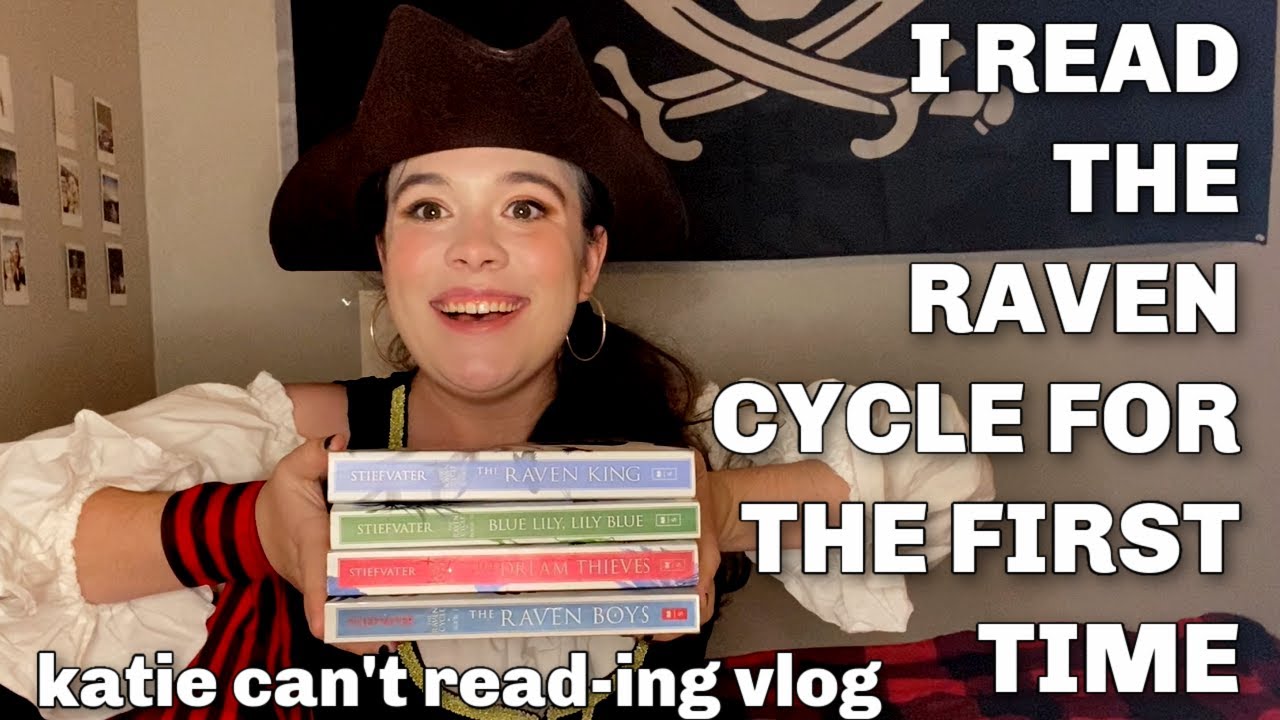 the raven cycle reading vlog where I do not know how to pronounce gansey the entire time