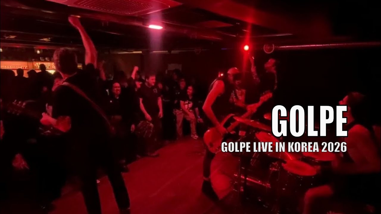 Italian Hardcore Punk Invades Seoul 🇮🇹🔥 GOLPE Live at Baby Doll | Korea & Japan Tour 2026