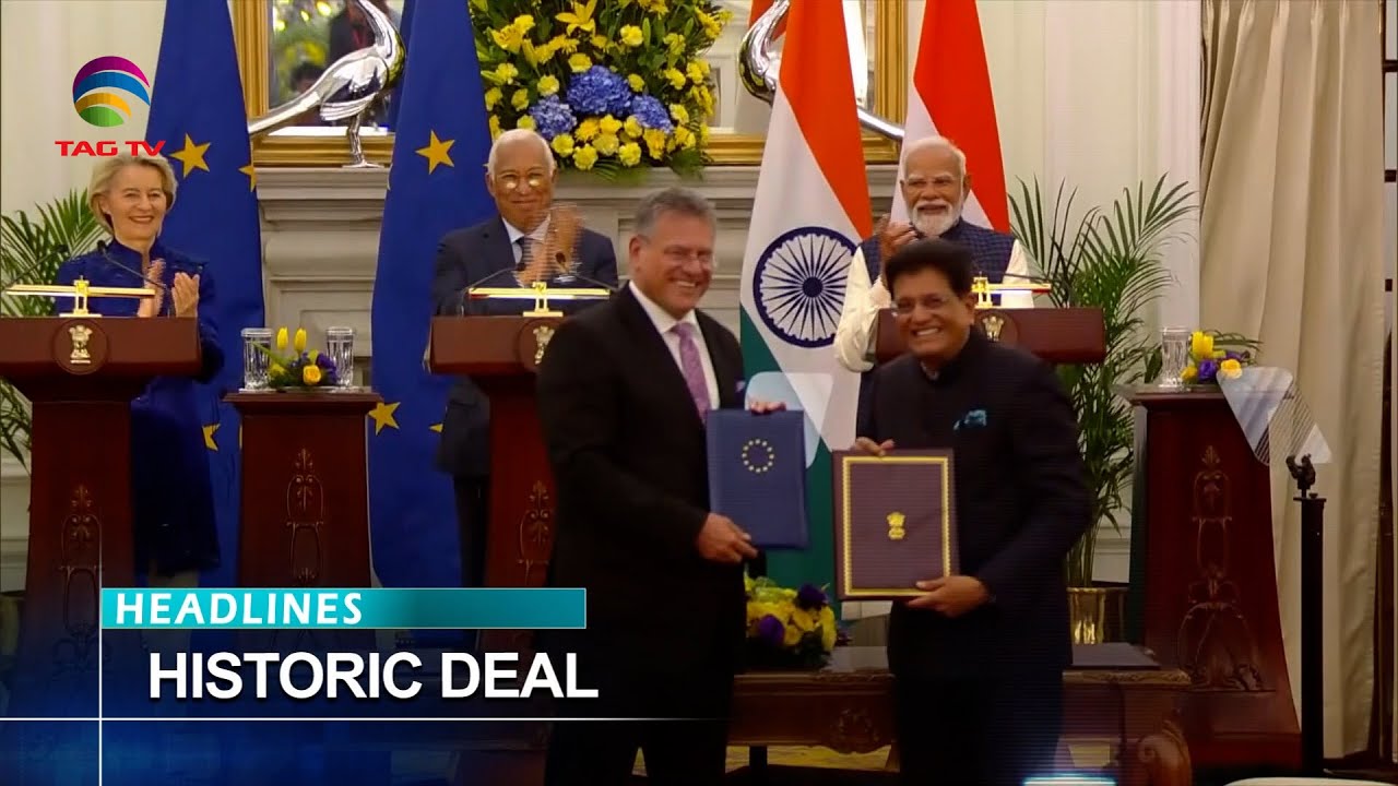 India-EU seal trade deal, India rejects Pakistan claims, Bangladesh debate | SA NEWSLINE 27 jan