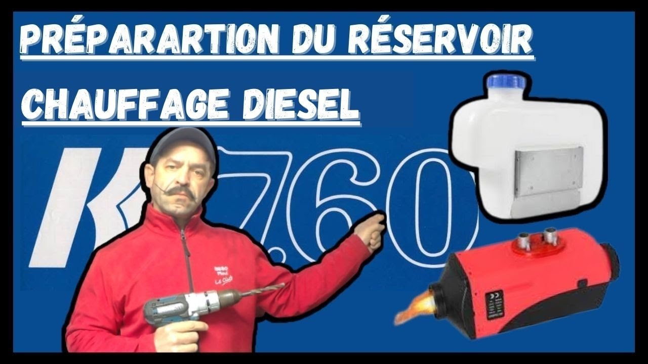 KELT 7.60 TRAVAUX D'HIVER Ep:4/6: Je prépare le réservoir du chauffage Diesel 🔥