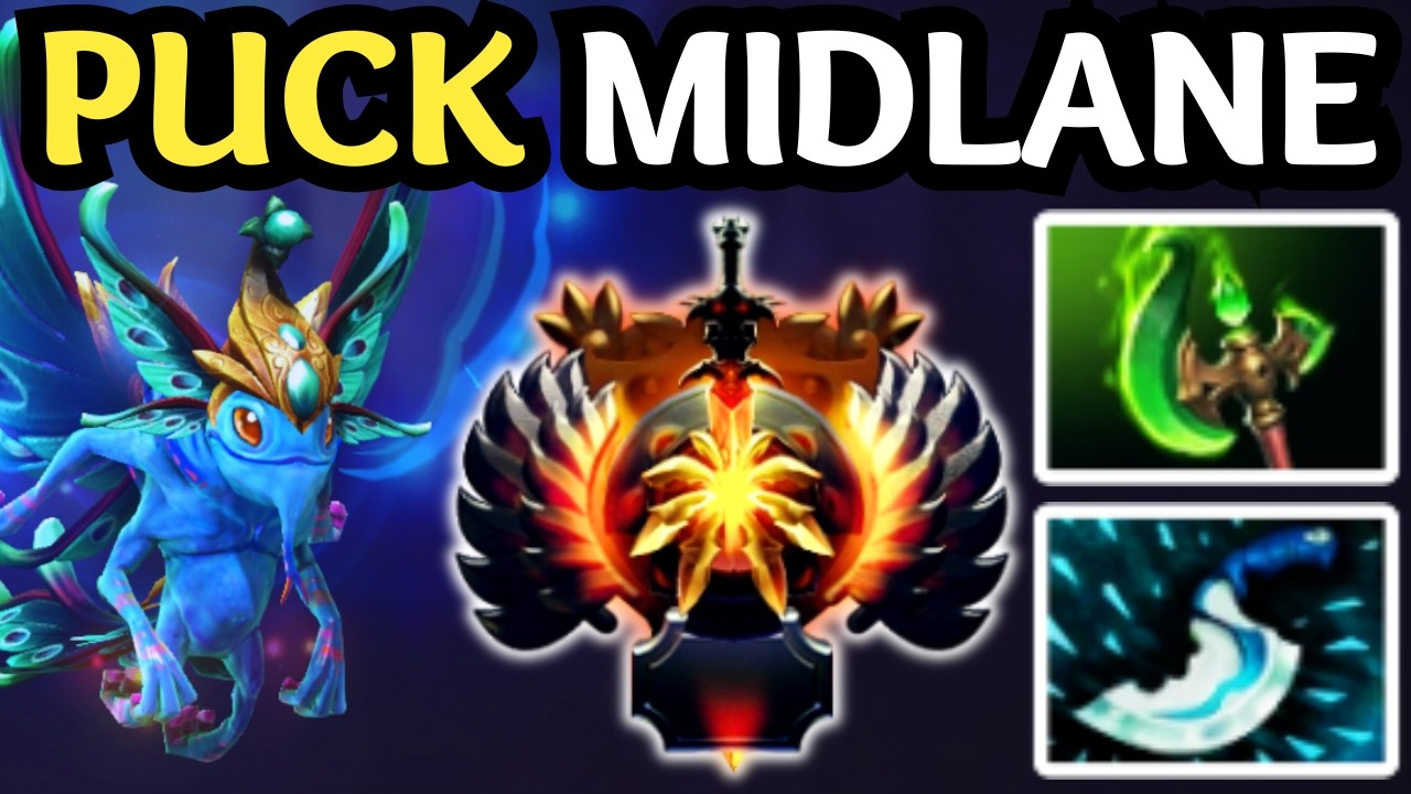 🔥 PUCK MID = YOU CAN’T CATCH THIS 😈 ONE COIL, FIGHT WON | DOTA 2 🔥