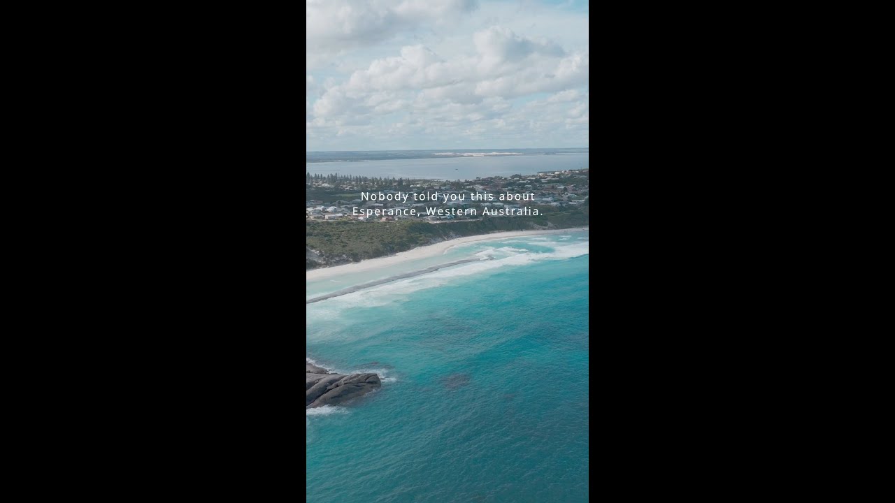 Где бирюзовая вода известна как Эсперанс Блю ⚓🌊 #ШтатМечтыWA
