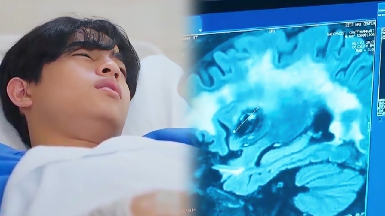 When handsome beloved son is in severe pain due to a frontal lobe tumor - sick male lead