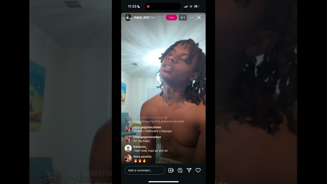 Lil Dell Plays Chief Keef Citgo Remix, Beautiful Girls, Pocus & Big Red (Live)