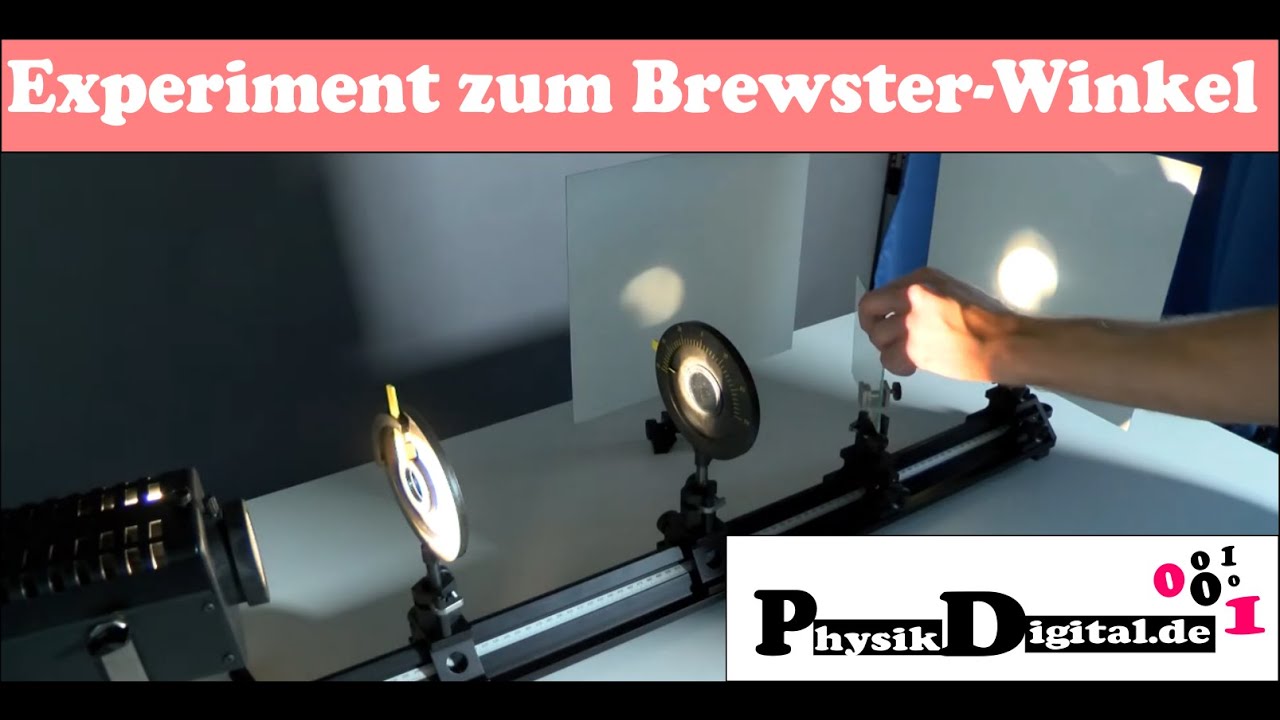 Brewster Winkel - Versuch