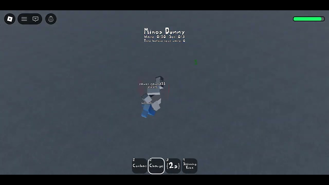 D&N Warfare: Conciliation minos dummy bossfight
