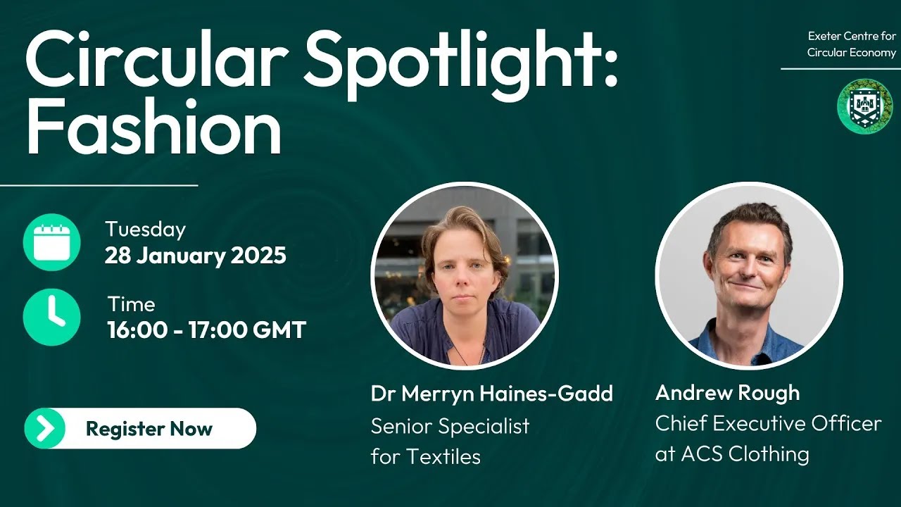 Circular Economy Spotlight: Fashion