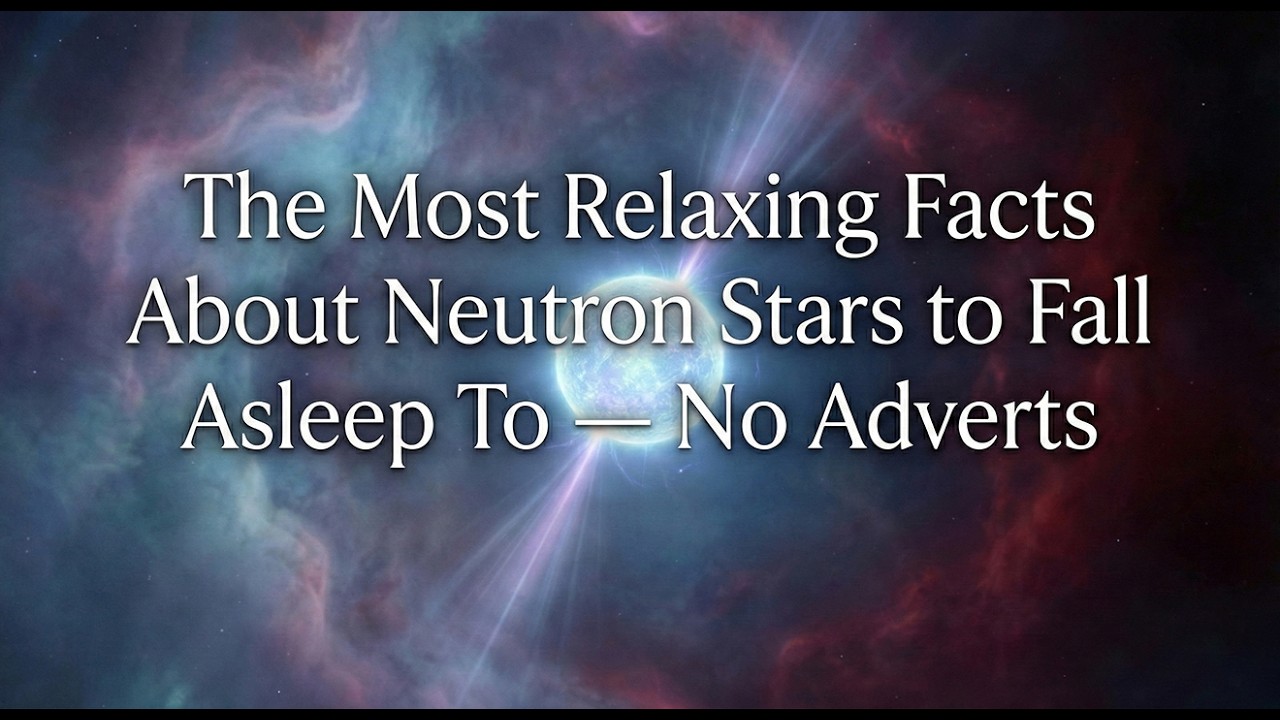 The Most Relaxing Facts about Neutron Stars - No Adverts