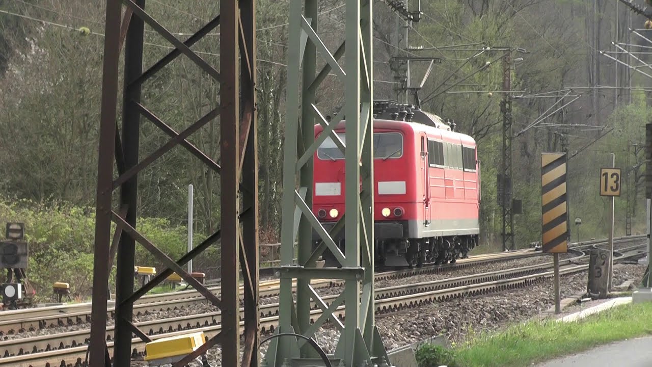 Laufach die alte Schiebelok 151 034 6 bis zum 15. Juni 2017