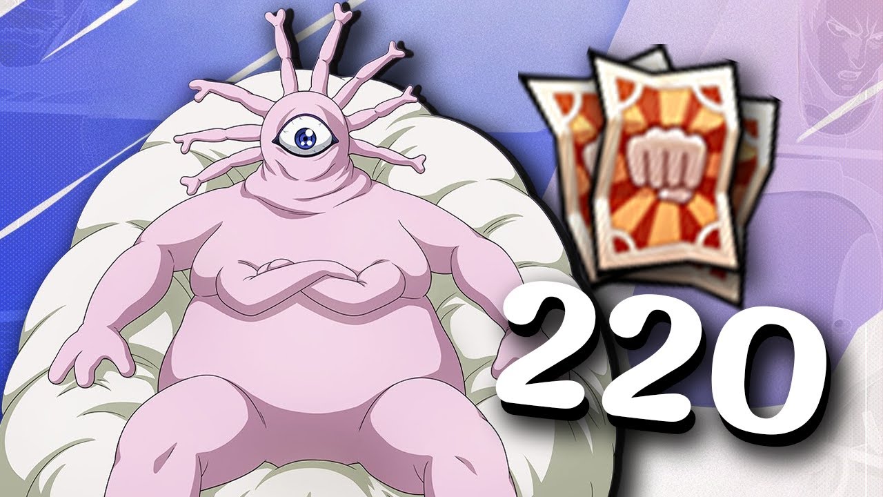 สุ่มตั๋วเเดง 220 ใบ หาคอร์เกียโร | ONE PUNCH MAN: The Strongest Sv.666