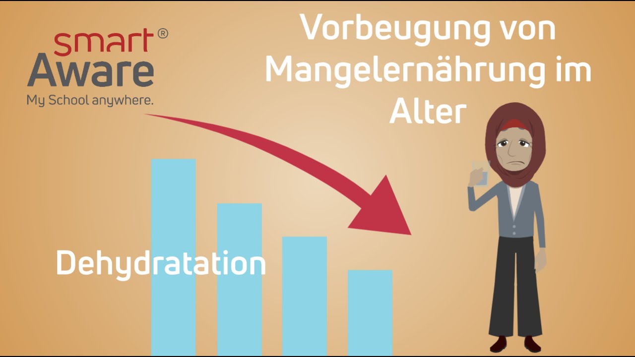 Vorbeugung von Mangelernährung im Alter: Dehydration I Hauswirtschaft und Küche | smartAware