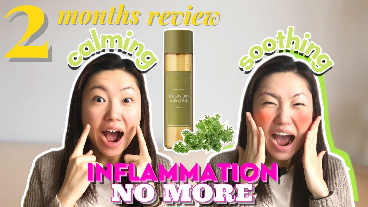 I'm From Mugwort Essence Review | 2 Months Product Review | Soothing and Calming Essence