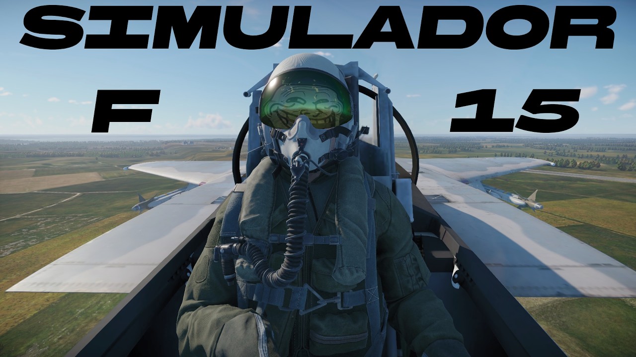 F-15 en SIMULADOR