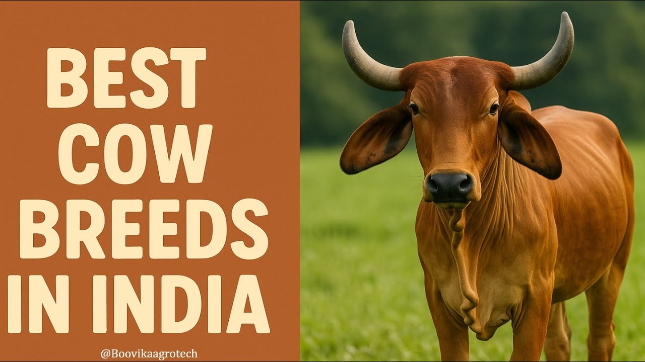 Top 10 Best Indian Cow Breeds for Milk | Highest Milk Producing Cows in India | Boovika Agro Tech