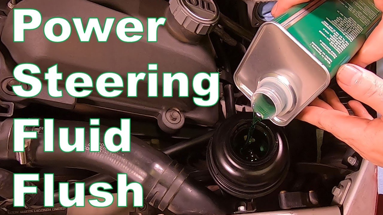 Changing the Power Steering Fluid in an Aston Martin DB9