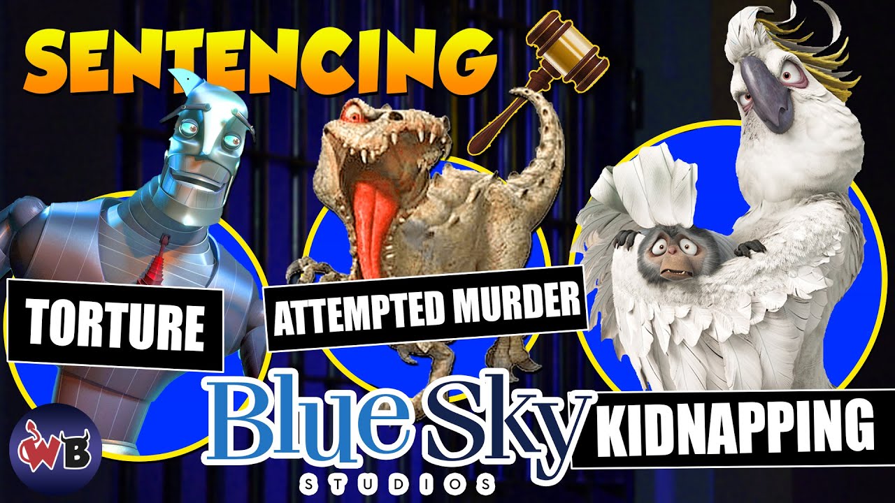 Sentencing Blue Sky Villains For Their Crimes ⚖️ (Ice Age, Robots, RIO, Ice Age: The Meltdown)