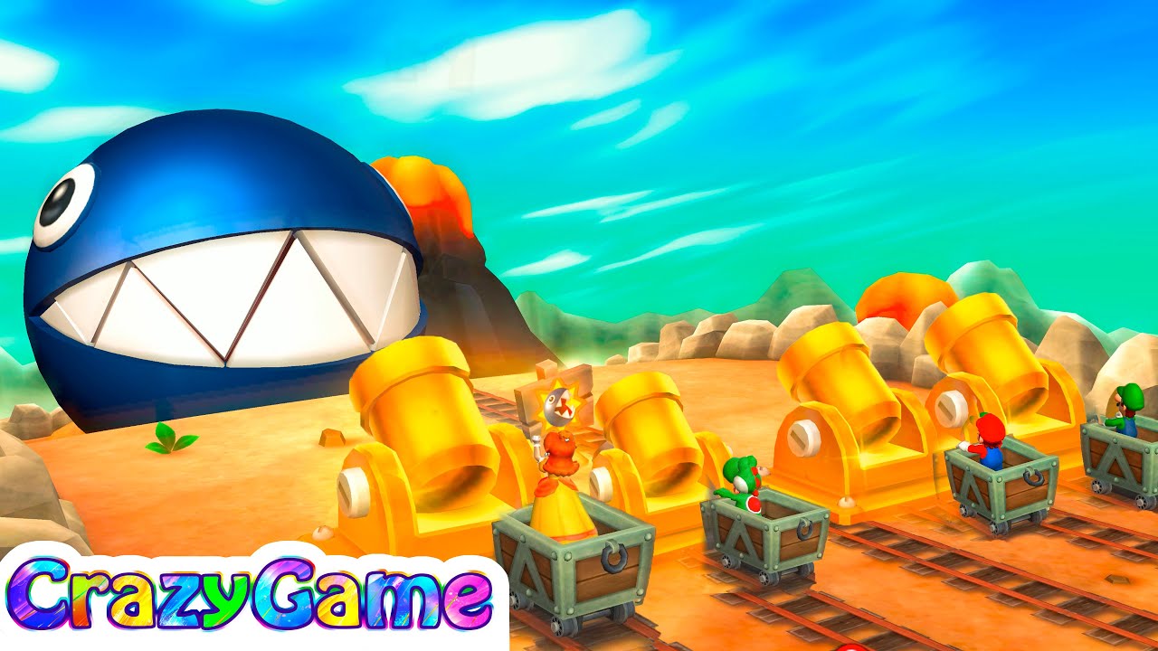 Mario Party 9 & 10 Boss Rush Minigame Master Cpu Gameplay