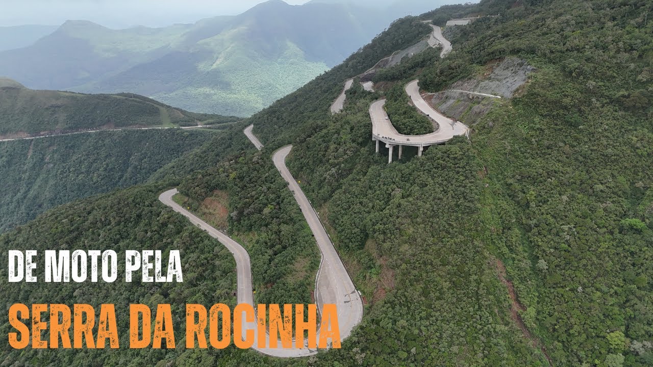 Subi de Moto a Serra da Rocinha