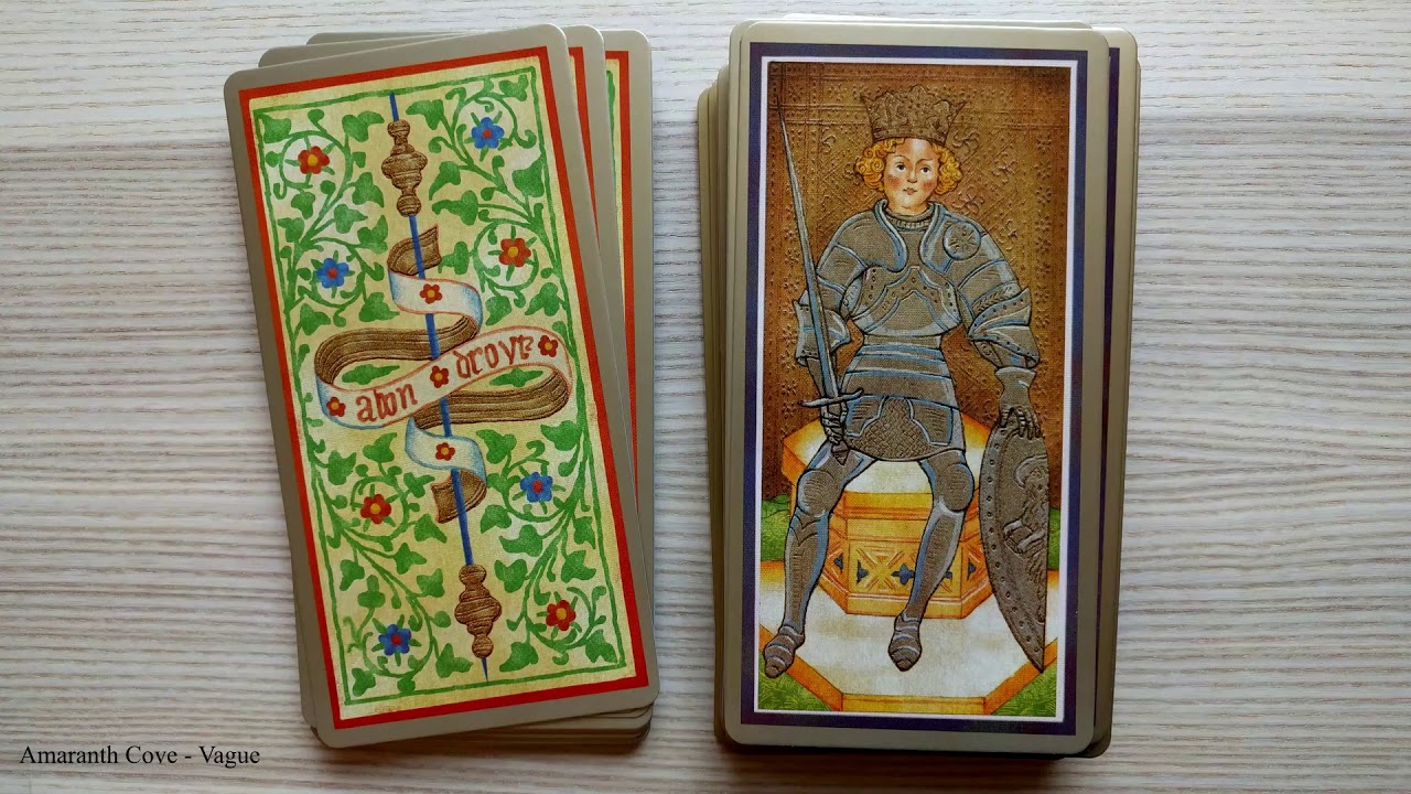 Visconti Sforza (Golden Tarot) - Flip through