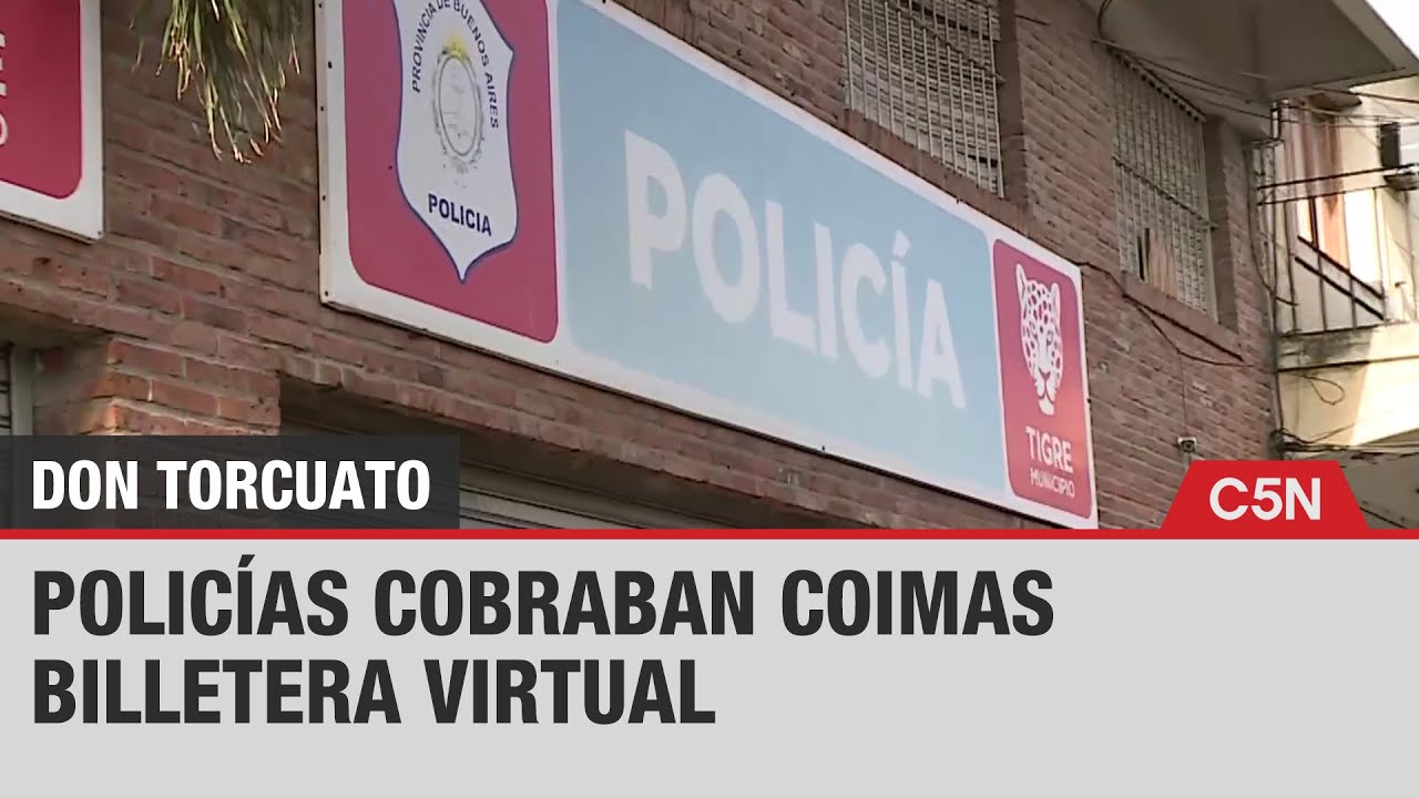 DON TORCUATO: POLIC&Iacute;AS PED&Iacute;AN COIMAS y PERMIT&Iacute;AN PAGARLAS con BILLETERA VIRTUAL