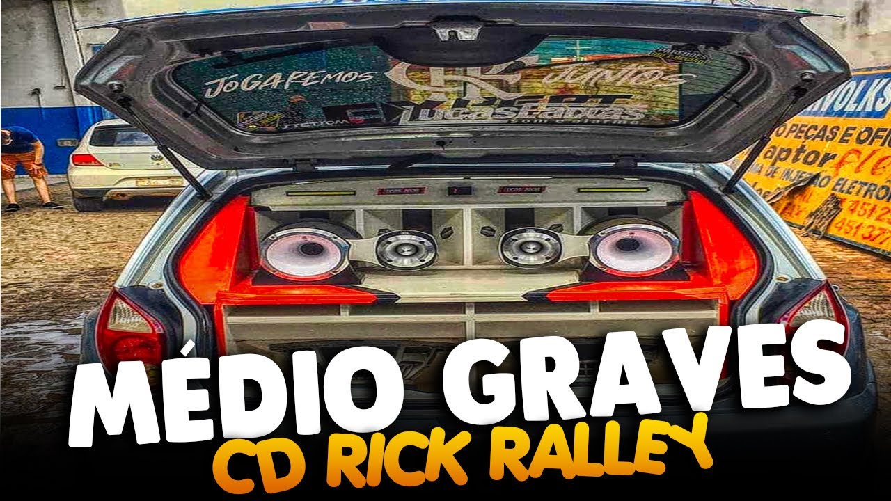 RICK RALLEY - CD TOP PRA PAREDÃO - MÉDIO GRAVE NO TALO
