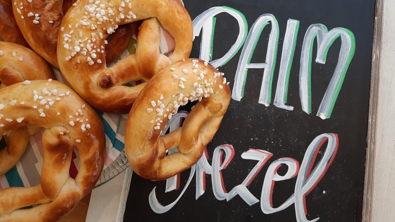 Palmbrezel! aus Hefe-Quark- Feinteig