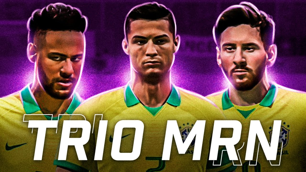 CR7, NEYMAR E MESSI JUNTOS TRARIAM O HEXA PARA O BRASIL? FIFA EXPERIMENTO