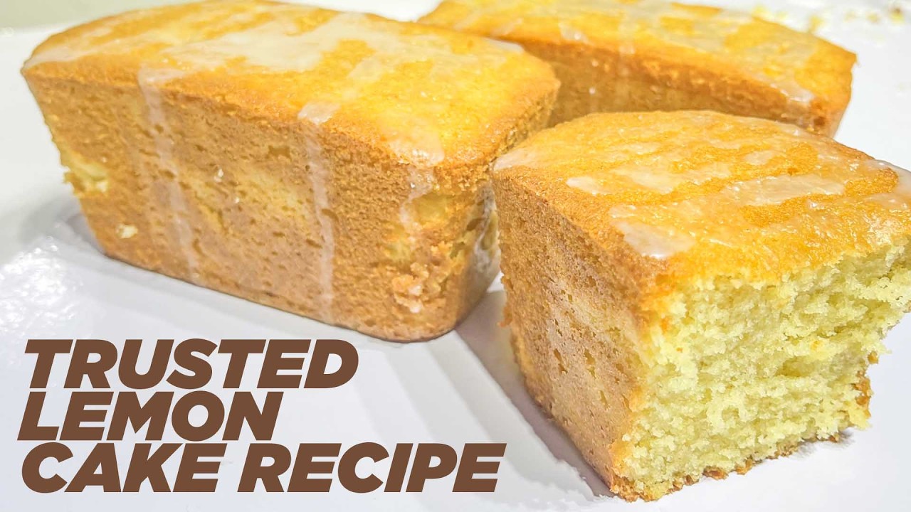 Trusted Lemon Cake Recipe | Easy, Zesty & Irresistible! | Ultimate Lemon Cake That Actually Works!