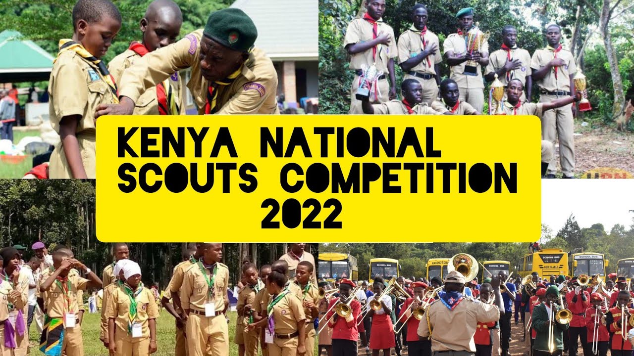 Visiting my sister at National Scouts Competition 2022🇰🇪