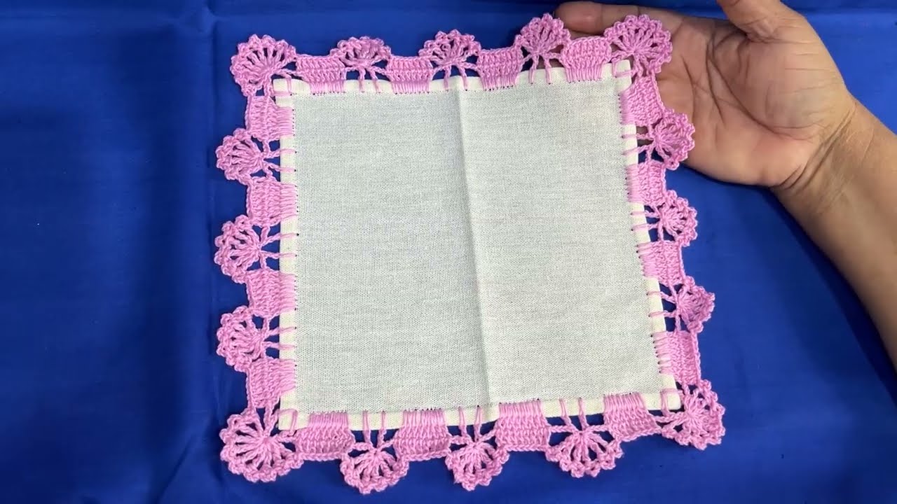 👀¿Ya conocías esta técnica de VUELTA Y VUELTA?✨¡Bonita, fácil y rápida!🌼@puntillasfaciles 840