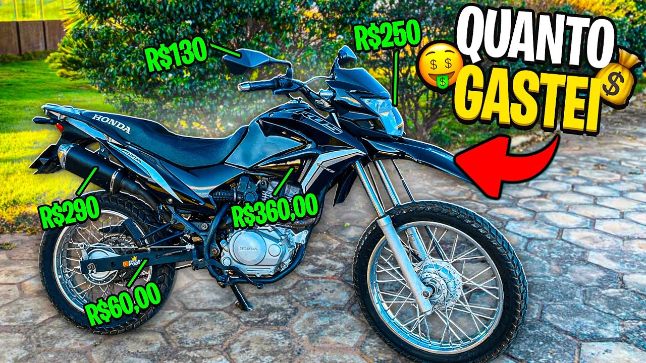 🤑 QUANTO GASTEI NA BROS 150 MONTADINHA!