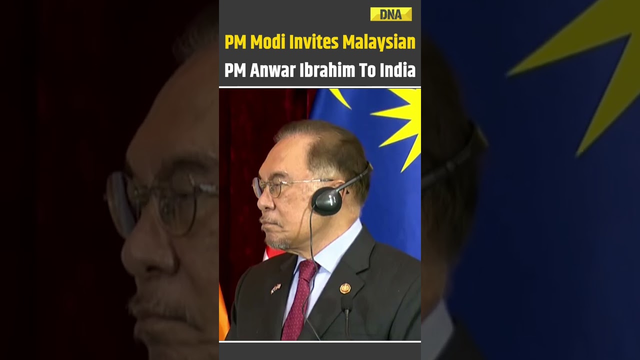 PM Modi Invites Malaysia PM Anwar Ibrahim To India | Joint Statement In Kuala Lumpur #shorts