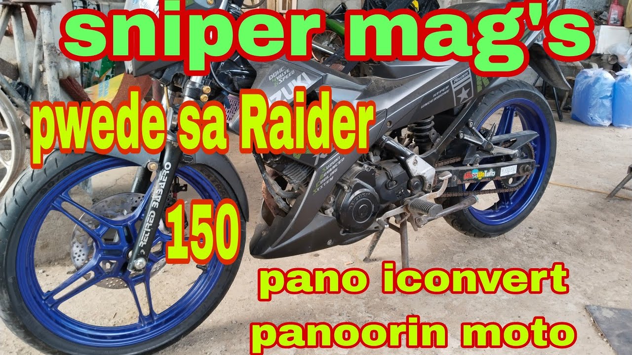 sniper mag's convert sa raider 150