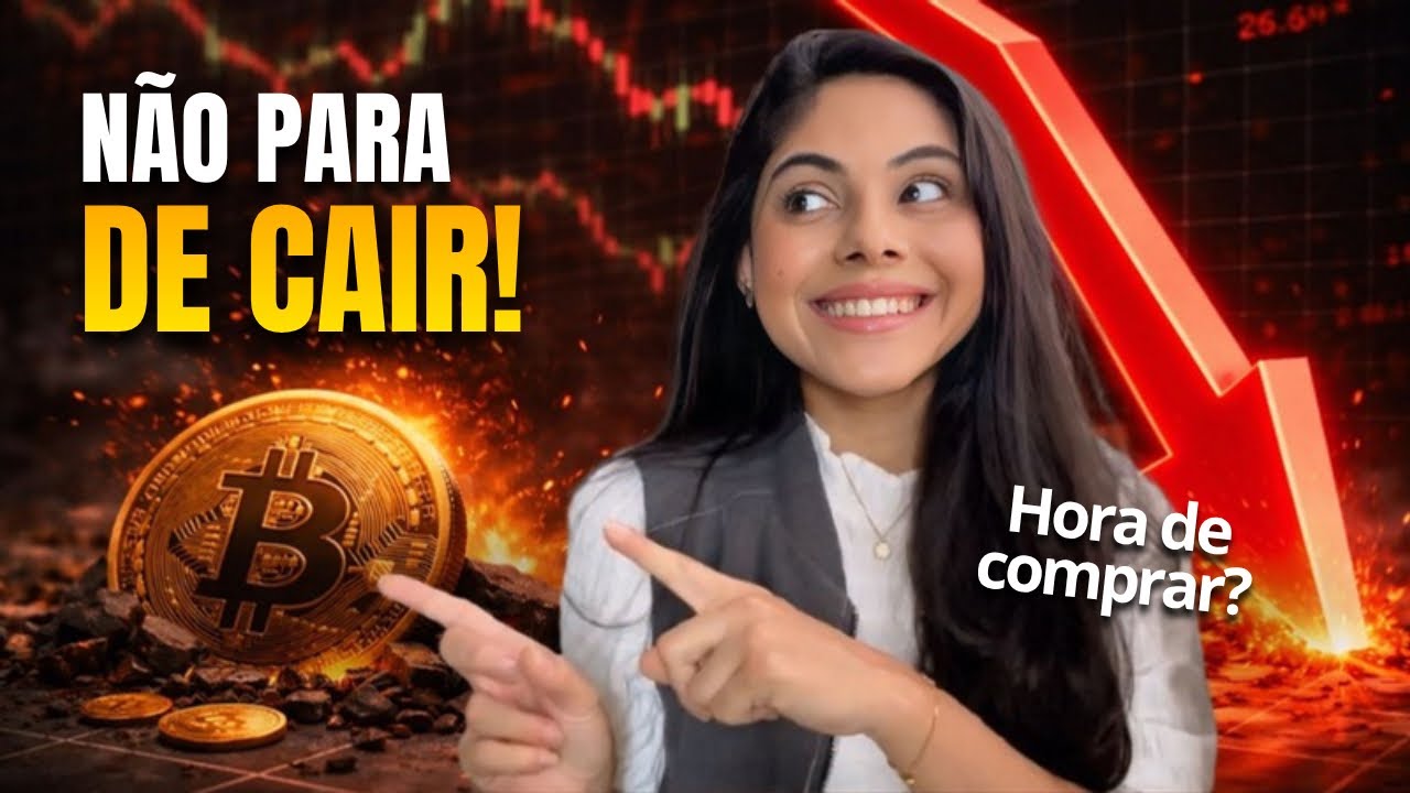 Bitcoin em queda: o erro que muitos cometem agora