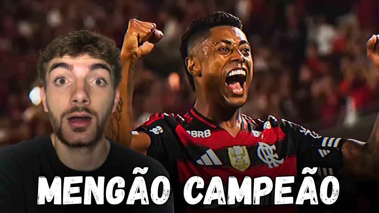 REACT - ♫ FLAMENGO TETRA-CAMPEÃO DA LIBERTADORES, PALMEIRAS NÃO KKKK