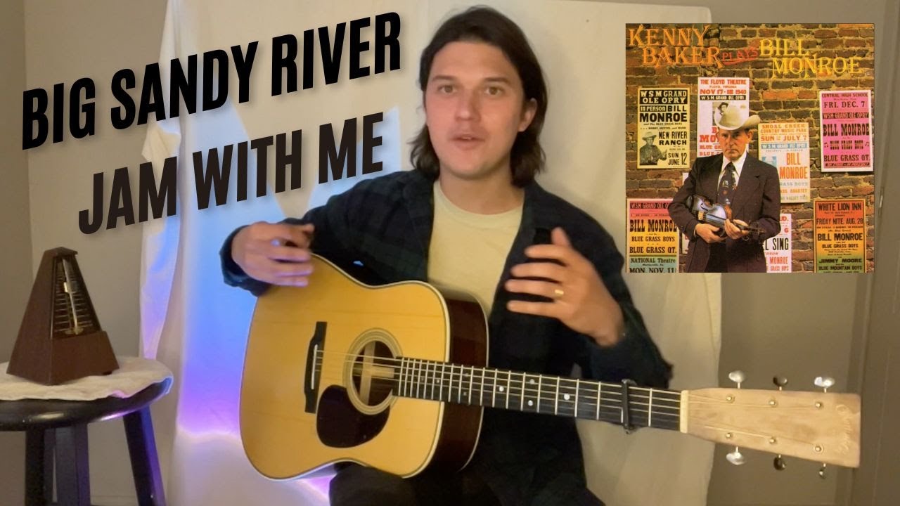 Big Sandy River - Bluegrass Backing Track / Acoustic Guitar Jam Playalong - Alex Graf