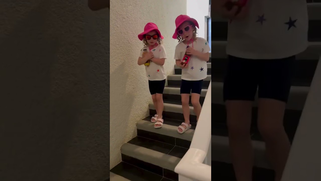 Identical twins in sync #shorts