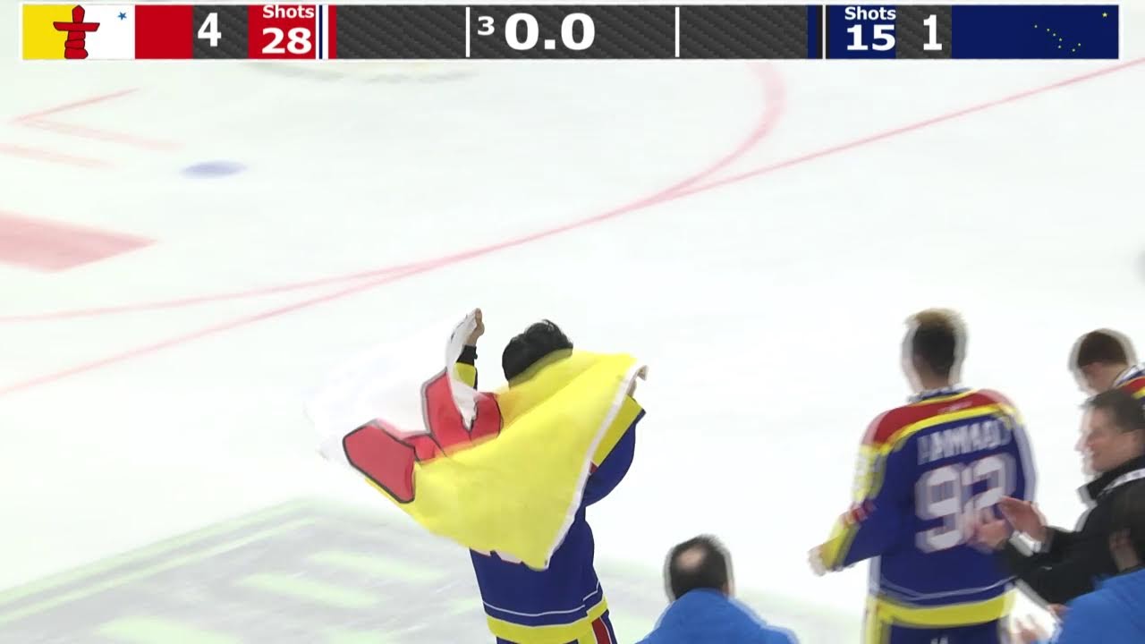 2023 AWG U18 Male Hockey 🏒 Gold: Alaska vs Nunavut [Feb 3, 2023]