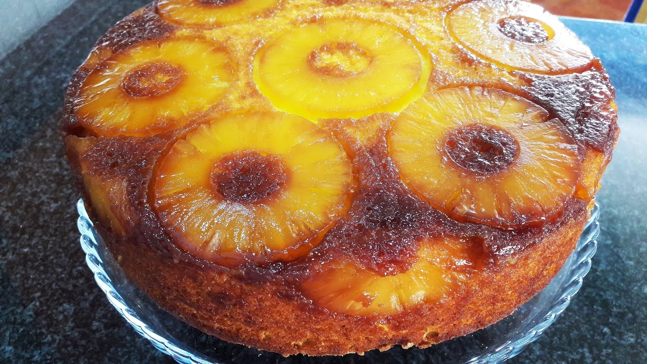 Receita de Bolo de Ananás | Bolo Muito Fofo!