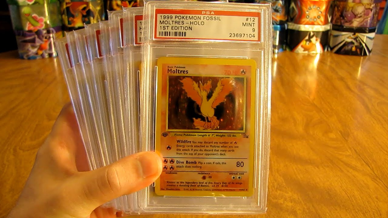 1st Edition Fossil PSA Grades