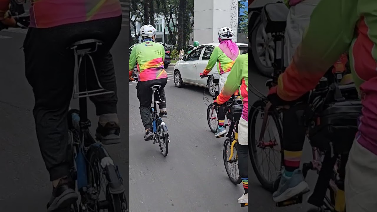 GOWES KELILING BSD KOTA TANGERANG BERSAMA KOMSAT DAN GOWESER ALUMNI TELKOM TANGSEL