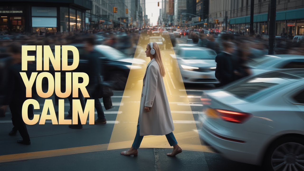 Mindful City Walk 🚶&zwj;♂️ Meditation for Stress Relief